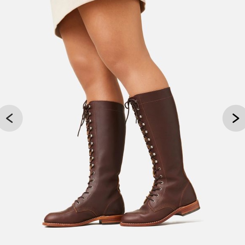 Red Wing women’s Gloria lace up brown boot